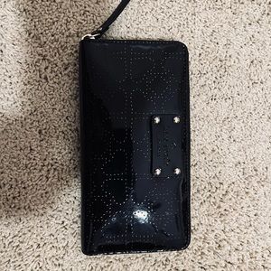 Kate Spade Black Patent leather wallet.